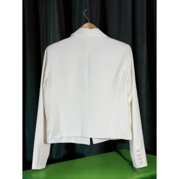 NWT - Generation Love Penn Crepe Blazer in White Size: XL - Picture 5 of 7